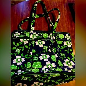 Floral tote bag